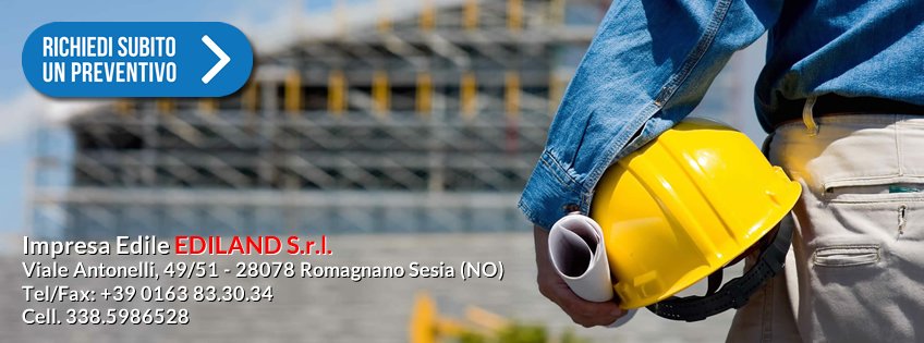 Ediland srl impresa edile e ristrutturazioni Romentino , Ediland si occupa di grandi e piccole opere edili a Romentino